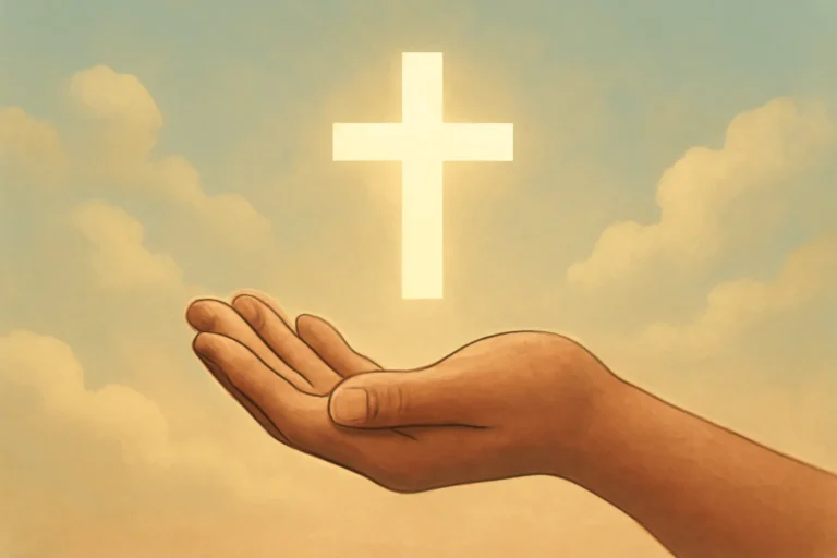 du kannst nicht tiefer fallen als in gottes hand