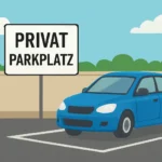 halterhaftung parkverstoß privatparkplatz