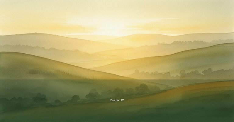 Psalm 12 — Al-Hasheminit | Text, Bedeutung und Betrachtung