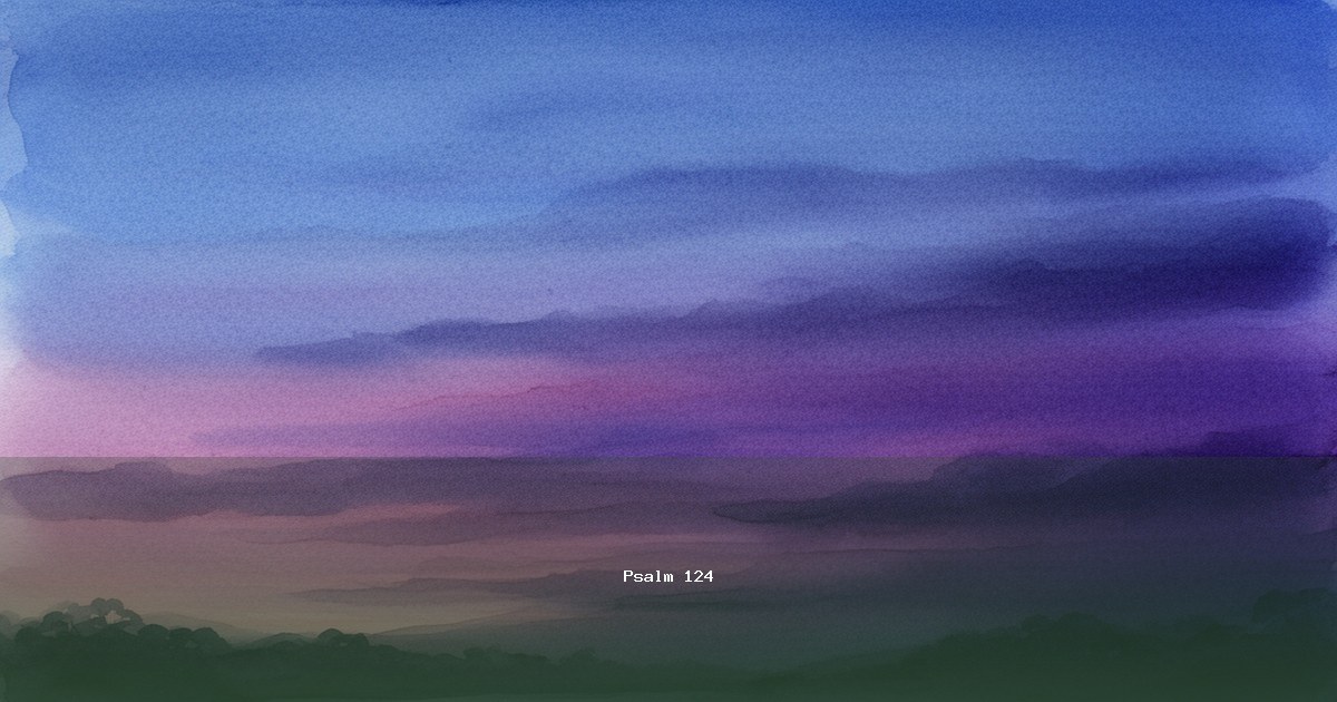Psalm 124 — Shir Hama'alot | Text, Bedeutung und Betrachtung