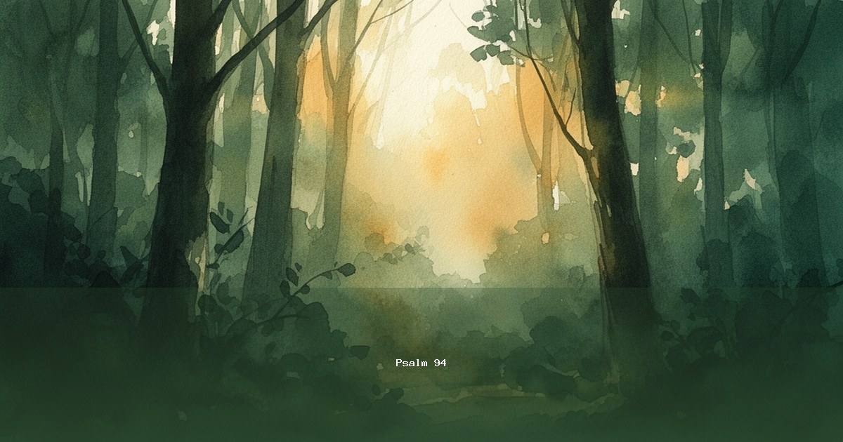 Psalm 94 — El Neqamot | Text, Bedeutung und Betrachtung