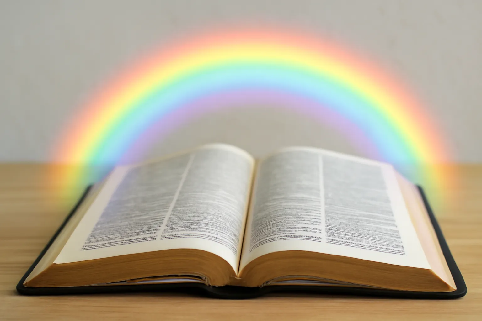 taufspruch bibel regenbogen